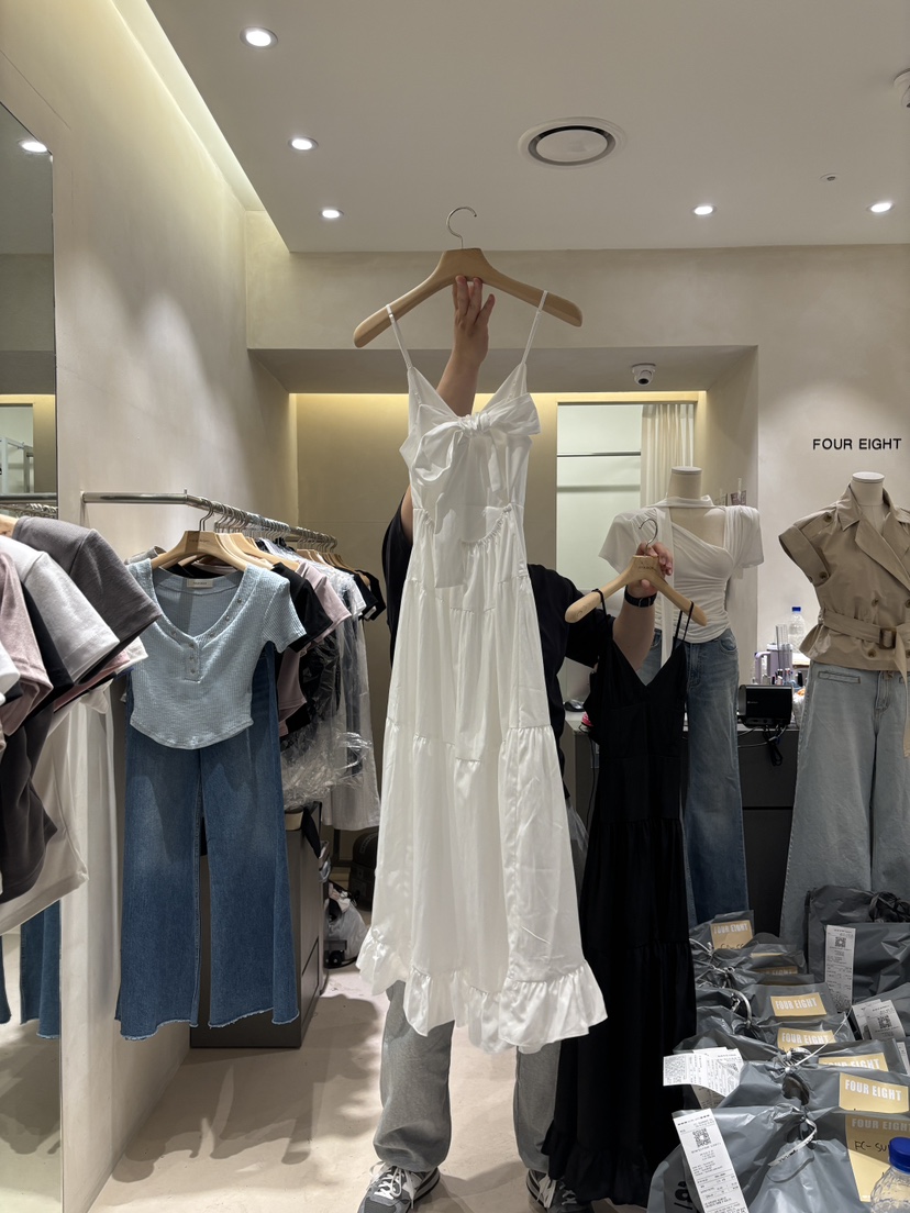 FOUREIGHT東大門直郵女裝新款26春夏職業真品休閑時尚連衣裙FOUR EIGHT連衣裙