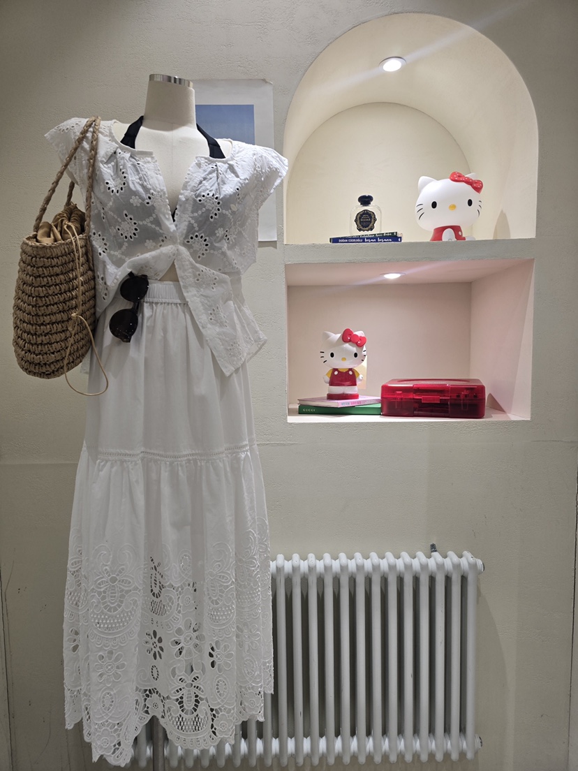 LIKEVAM韓國直郵女裝新款熱賣時尚推薦26春夏26夏季襯衫蕾絲衫LIKEVAM襯衫/蕾絲衫