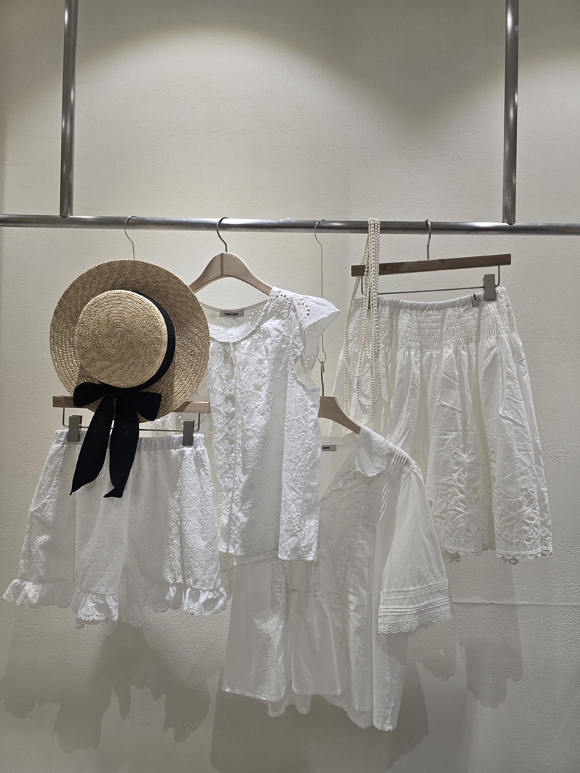 LIKEVAM韓國直郵女裝新款熱賣時尚推薦26春夏26夏季襯衫蕾絲衫LIKEVAM襯衫/蕾絲衫