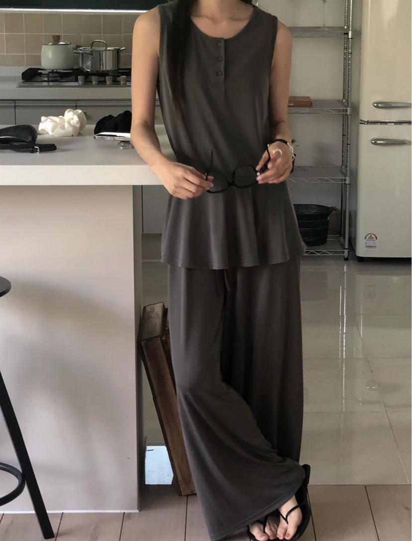 ONDO-P韓國東大門代購女士新品熱賣26夏季吊帶背心莫代爾ONDO-P吊帶/背心