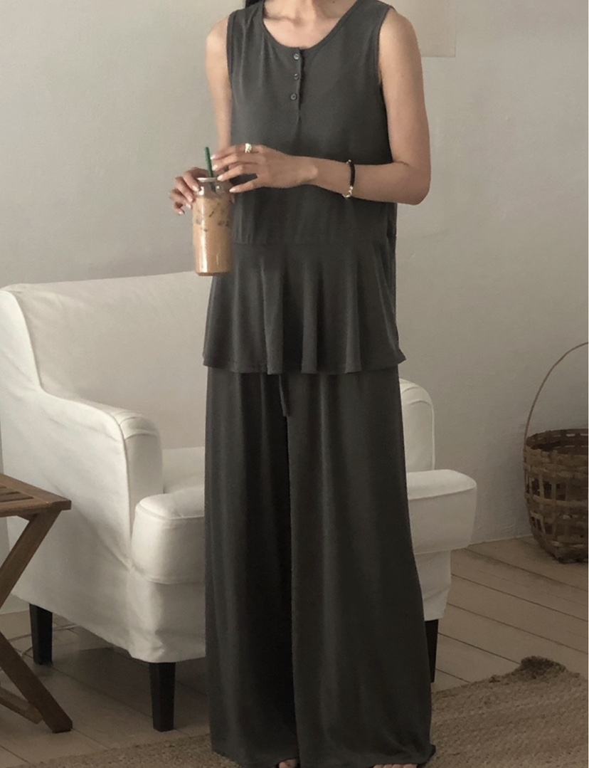 ONDO-P韓國東大門代購女士新品熱賣26夏季吊帶背心莫代爾ONDO-P吊帶/背心