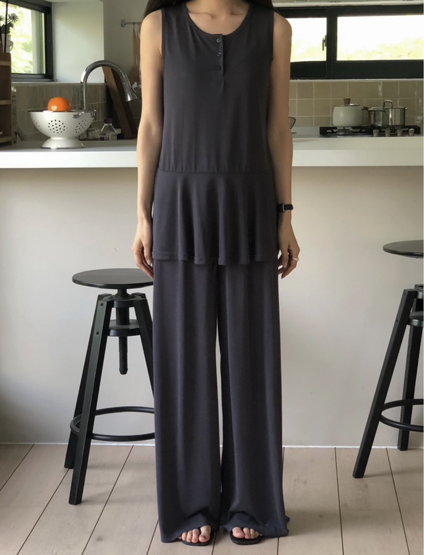 ONDO-P韓國東大門代購女士新品熱賣26夏季吊帶背心莫代爾ONDO-P吊帶/背心