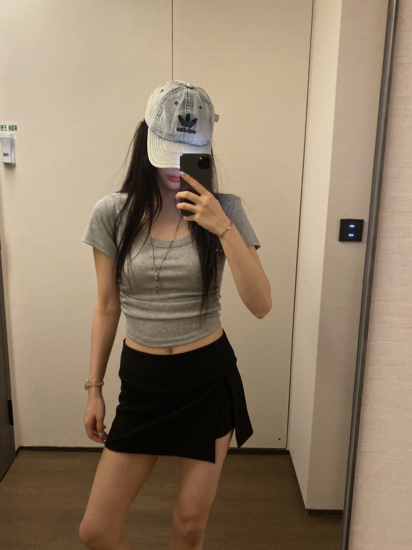 FOUREIGHT韓國直郵女士新款推薦26夏季職業26春夏人氣T恤FOUR EIGHTT恤