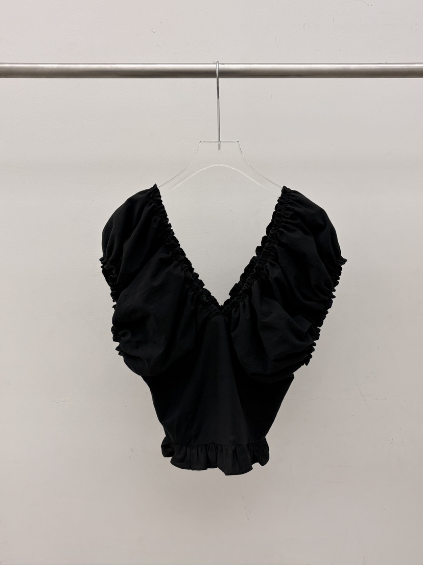 OURS韓國直郵女裝新品26夏季休閑推薦26春夏職業襯衫蕾絲衫OURS襯衫/蕾絲衫圖色2