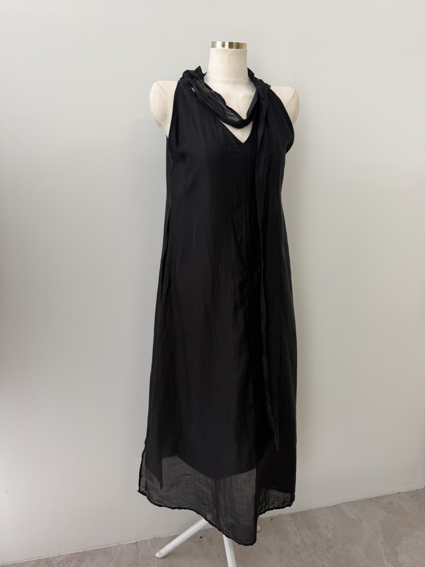 UNA/THE MAY韓國直郵女裝新品人氣熱賣26夏季連衣裙絲綢THEMAY/UNA連衣裙圖色2