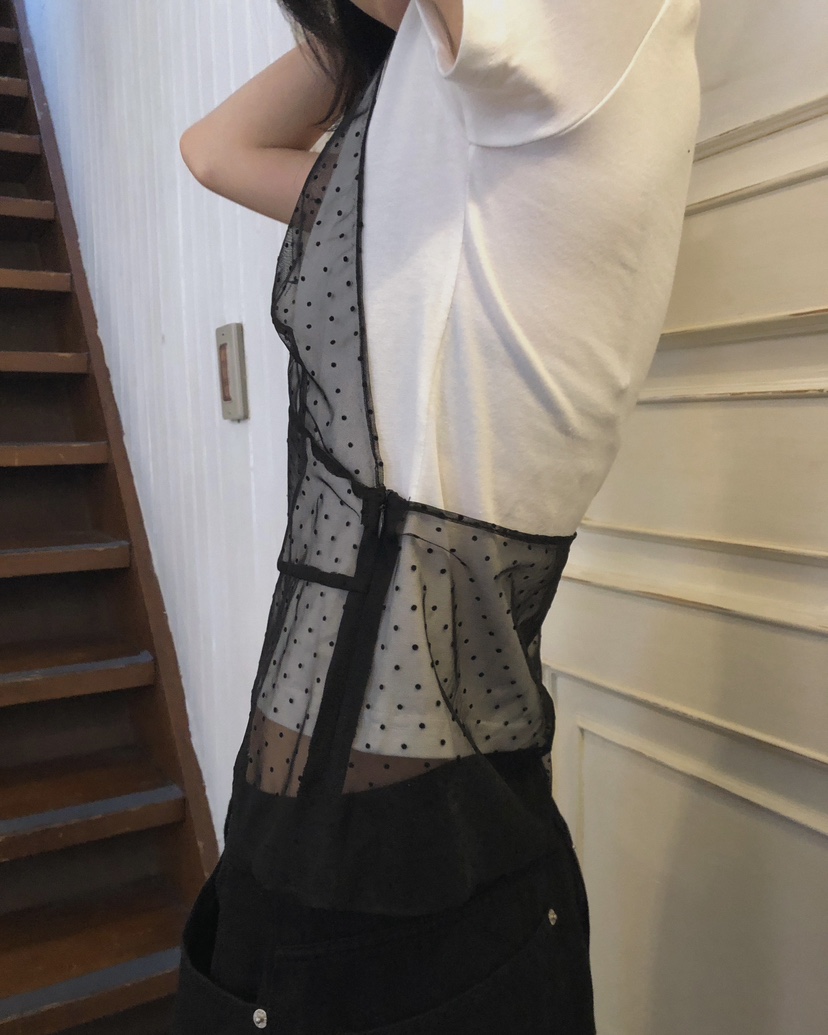 NOPROBLEM東大門直郵女士新品26春夏推薦人氣吊帶背心圓點NOPROBLEM吊帶/背心