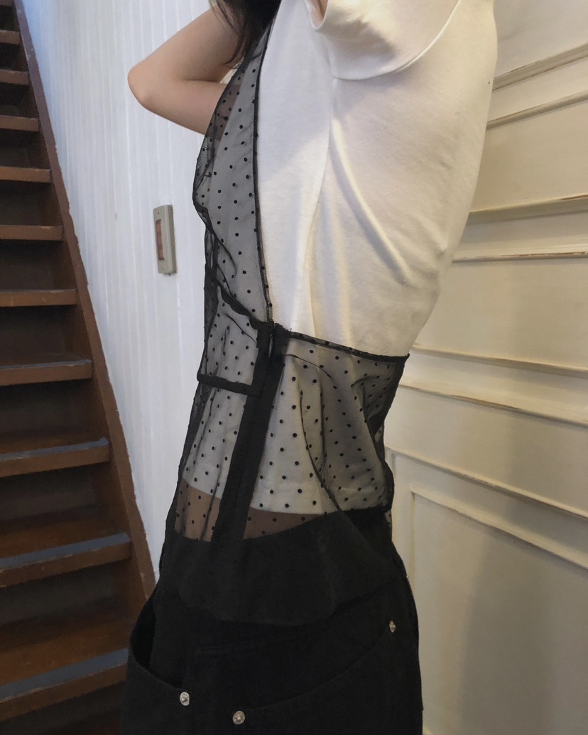 NOPROBLEM東大門直郵女士新品26春夏推薦人氣吊帶背心圓點NOPROBLEM吊帶/背心