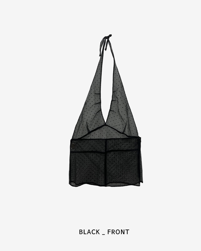 NOPROBLEM東大門直郵女士新品26春夏推薦人氣吊帶背心圓點NOPROBLEM吊帶/背心圖色1