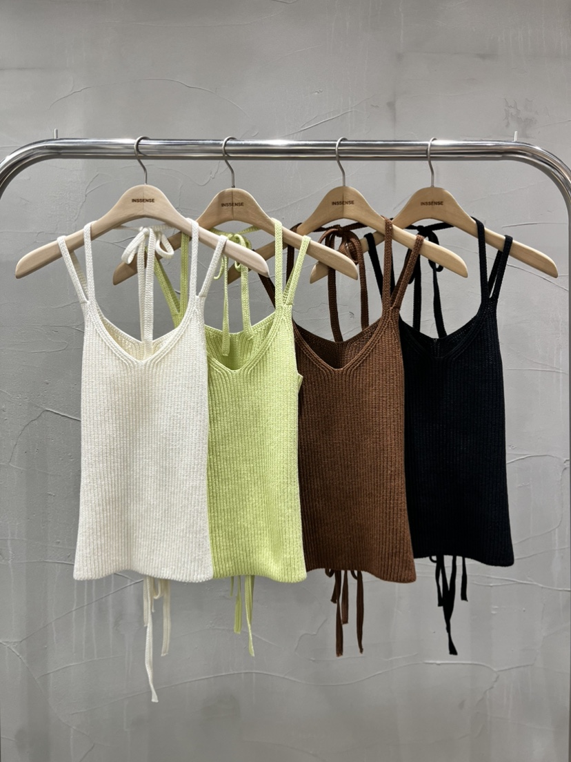 INSSENSE-A韓國直郵女裝新品職業推薦26夏季人氣吊帶背心INSSENSE-A吊帶/背心