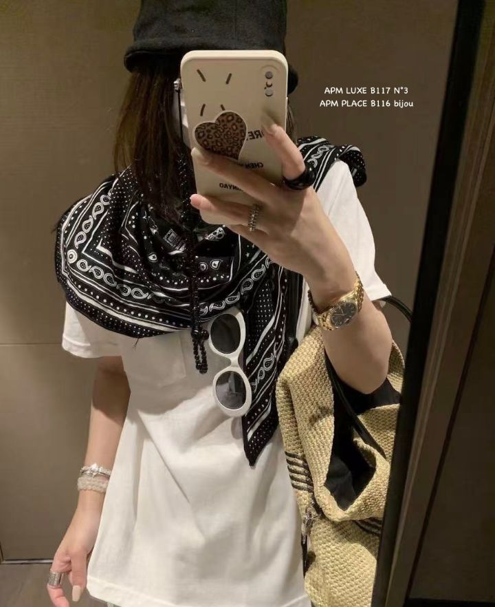 N3韓國直郵女裝新款人氣熱賣時尚推薦26夏季圍巾披肩圍巾N3圍巾/披肩