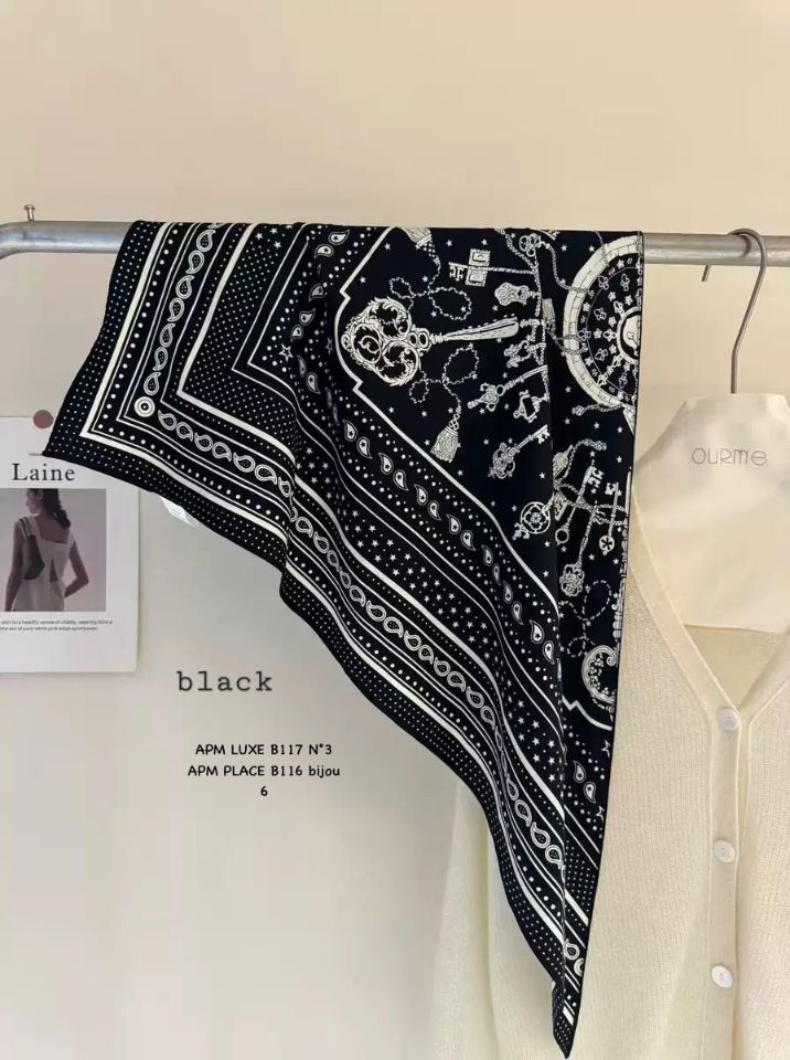 N3韓國直郵女裝新款人氣熱賣時尚推薦26夏季圍巾披肩圍巾N3圍巾/披肩圖色1