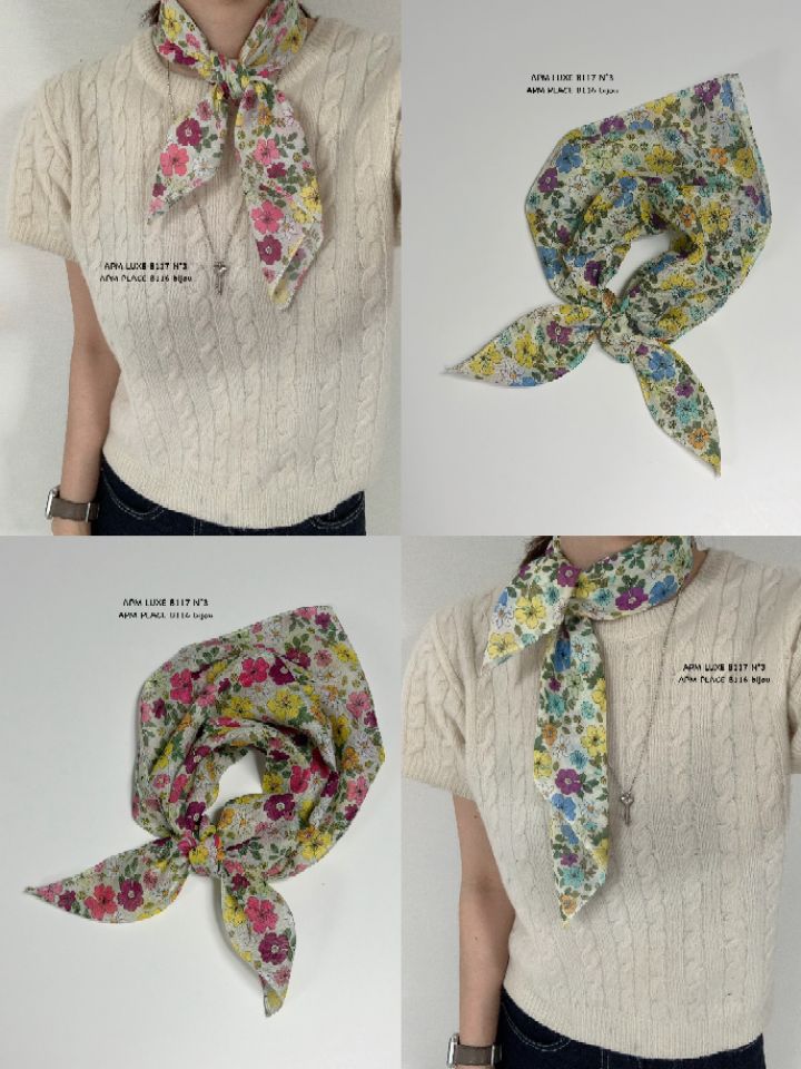 N3韓國東大門代購女裝新品職業26春夏休閑熱賣26夏季圍巾披肩N3圍巾/披肩