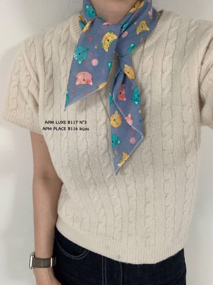 N3韓國代購女士新款26春夏休閑人氣熱賣時尚推薦圍巾披肩N3圍巾/披肩