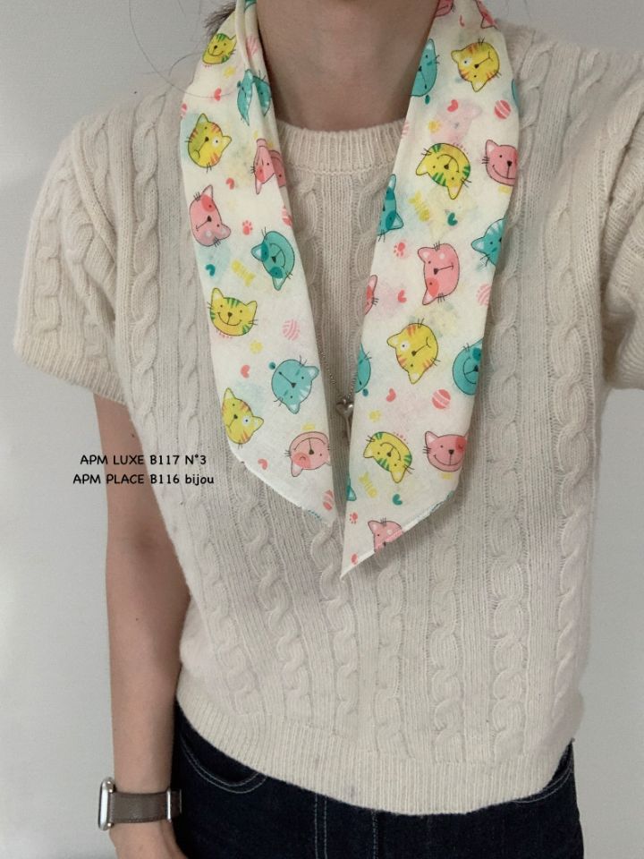 N3韓國代購女士新款26春夏休閑人氣熱賣時尚推薦圍巾披肩N3圍巾/披肩