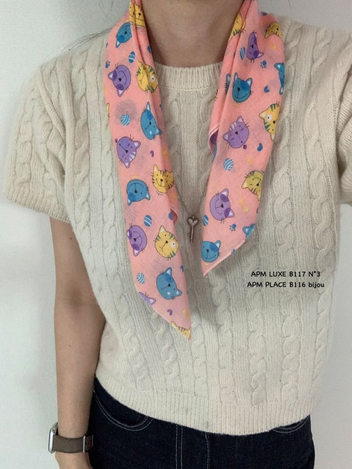 N3韓國代購女士新款26春夏休閑人氣熱賣時尚推薦圍巾披肩N3圍巾/披肩