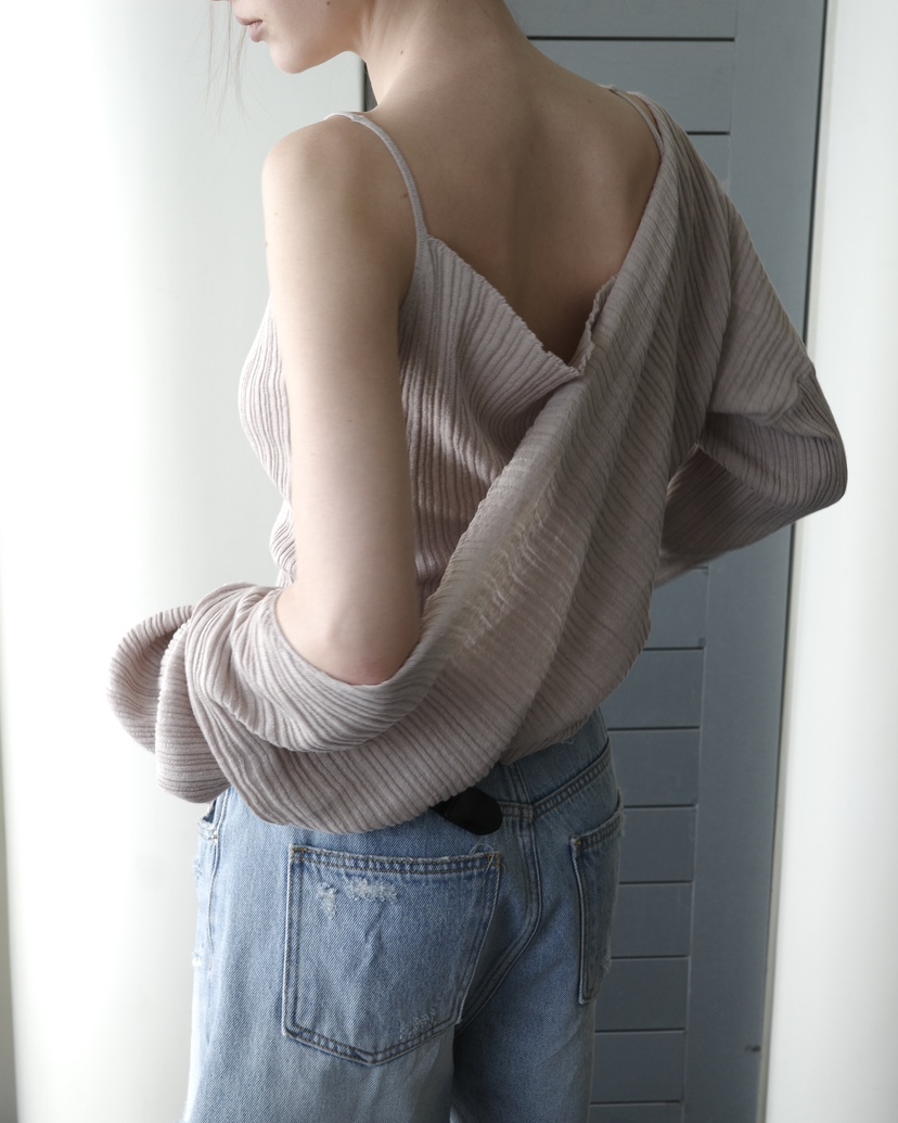 BOWIE韓國直郵實拍女士新品26夏季熱賣針織衫不含內搭套裝BOWIE針織衫