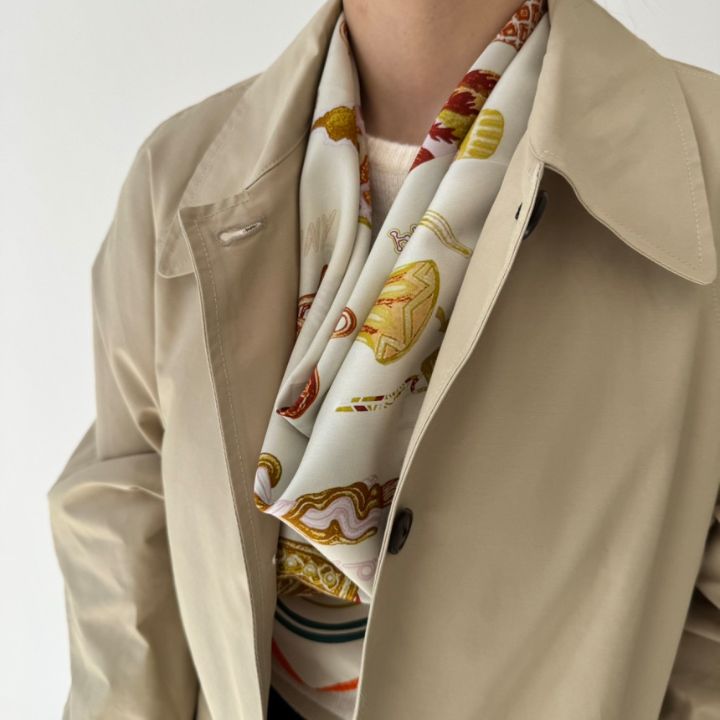 N3東大門實拍韓國女裝新品時尚26春夏26夏季圍巾披肩雙面N3圍巾/披肩