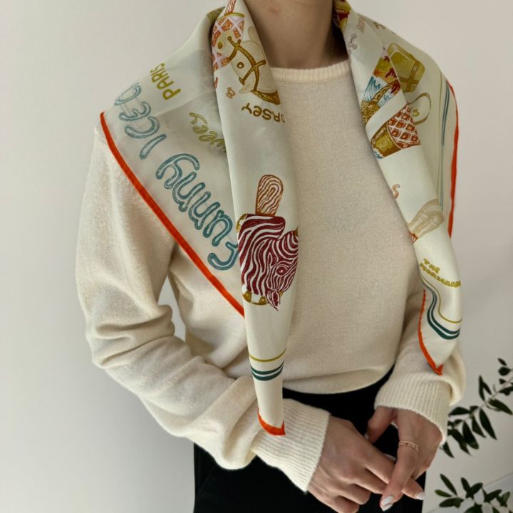 N3東大門實拍韓國女裝新品時尚26春夏26夏季圍巾披肩雙面N3圍巾/披肩