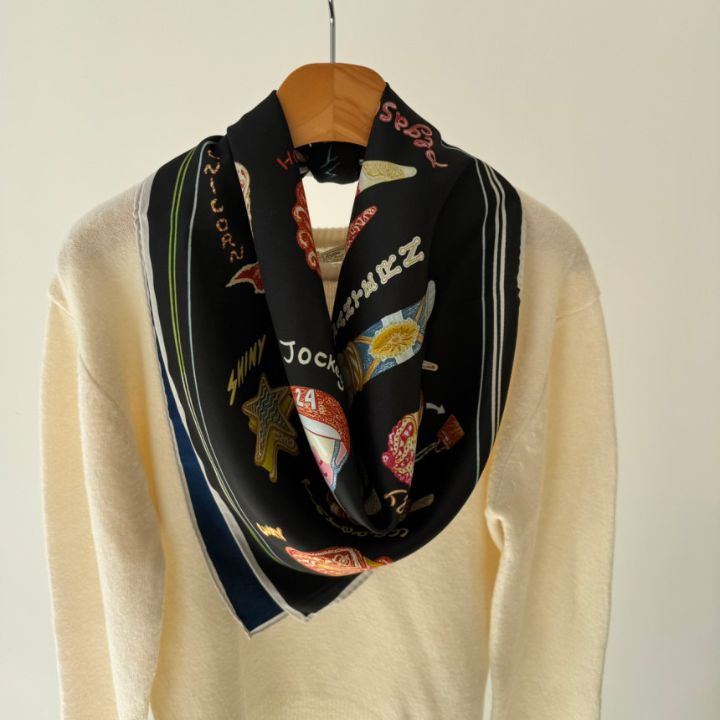 N3東大門實拍韓國女裝新品時尚26春夏26夏季圍巾披肩雙面N3圍巾/披肩