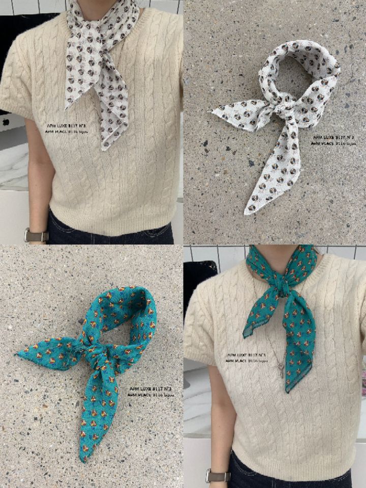 N3韓國代購女裝新品26夏季職業人氣推薦時尚26春夏圍巾披肩N3圍巾/披肩