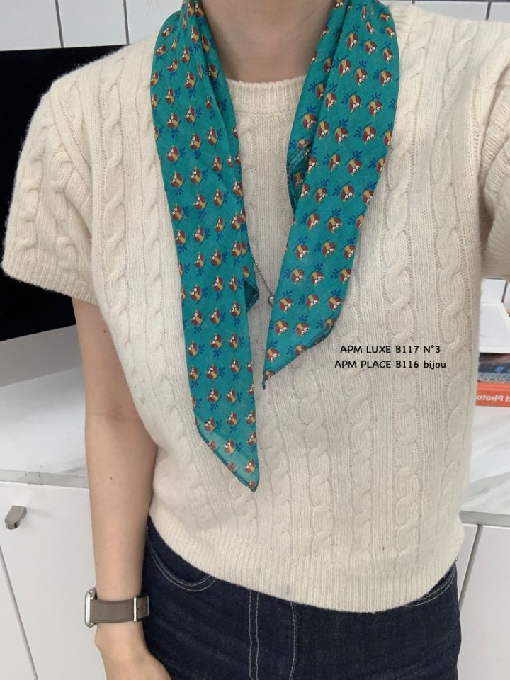 N3韓國代購女裝新品26夏季職業人氣推薦時尚26春夏圍巾披肩N3圍巾/披肩