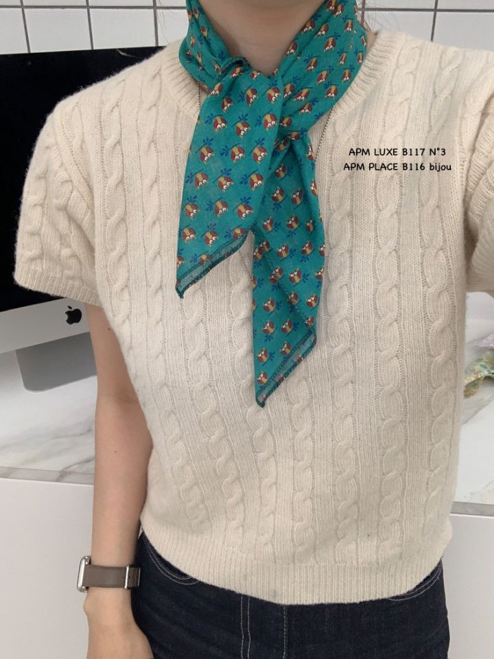 N3韓國代購女裝新品26夏季職業人氣推薦時尚26春夏圍巾披肩N3圍巾/披肩