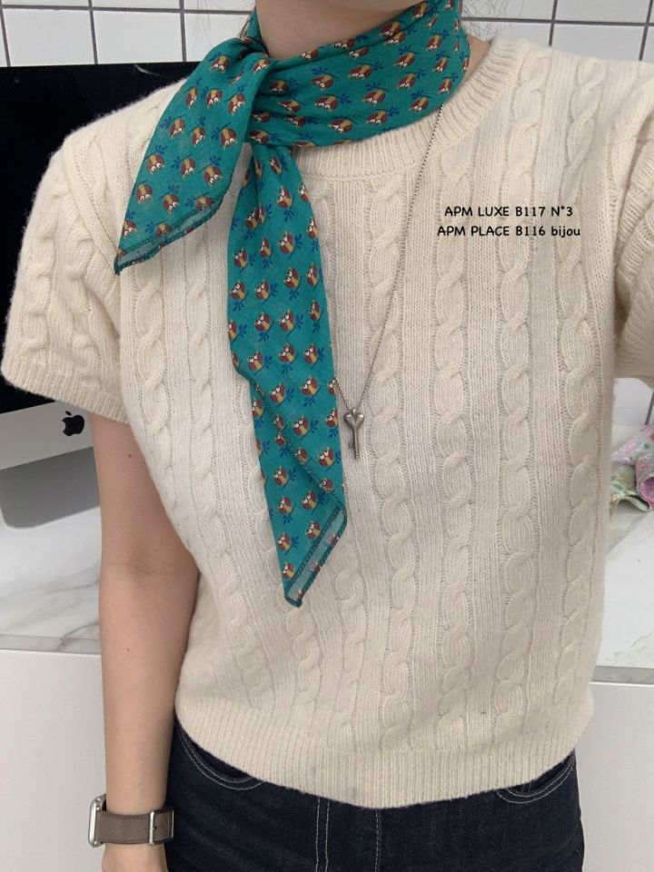 N3韓國代購女裝新品26夏季職業人氣推薦時尚26春夏圍巾披肩N3圍巾/披肩