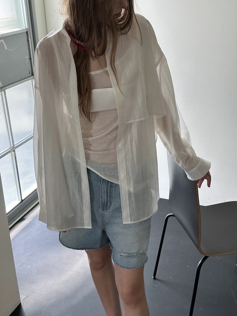 BOWIE韓國直郵女裝新款職業時尚26春夏休閑推薦26夏季吊帶背心BOWIE吊帶/背心