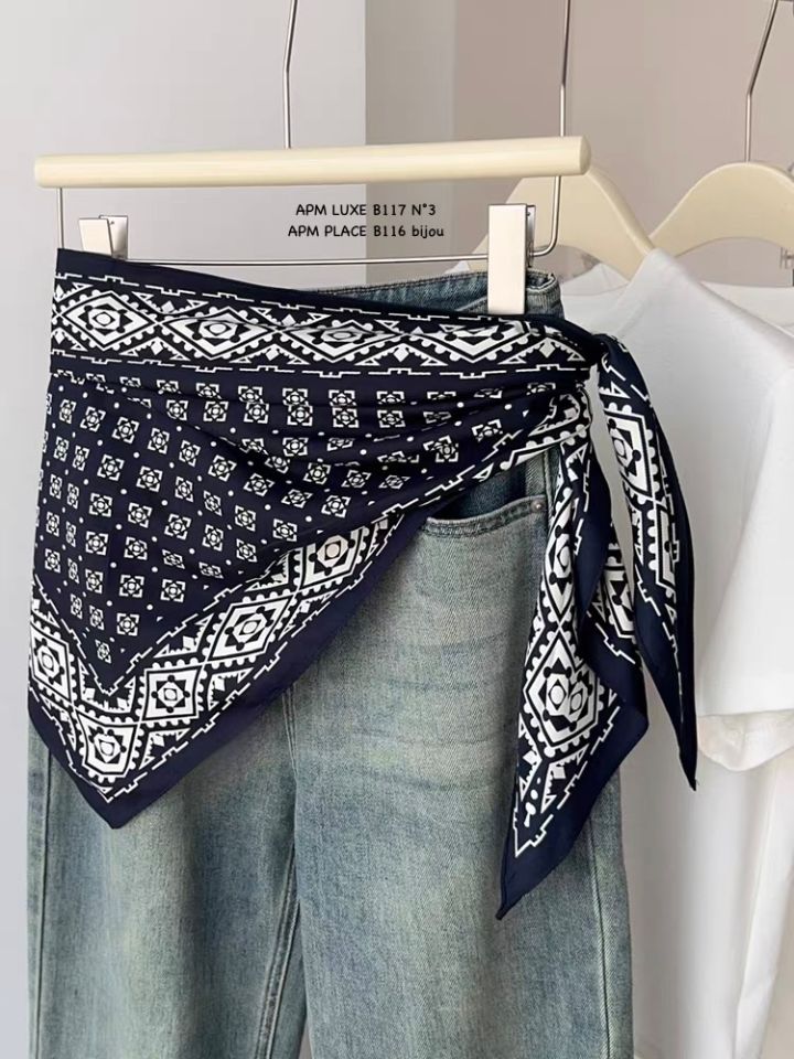 N3韓國直郵實拍女士新款人氣推薦時尚休閑職業圍巾披肩圍巾N3圍巾/披肩