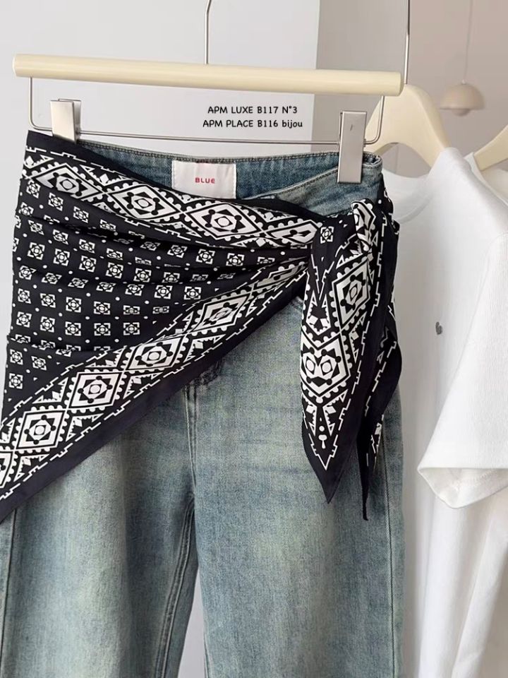 N3韓國直郵實拍女士新款人氣推薦時尚休閑職業圍巾披肩圍巾N3圍巾/披肩