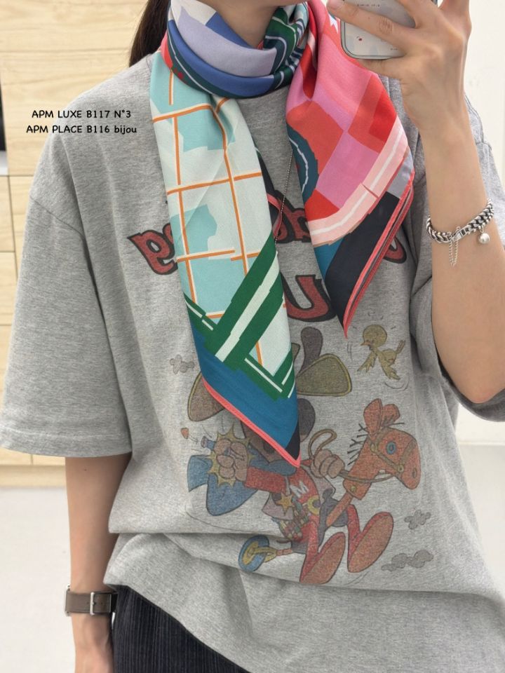 N3韓國東大門代購女裝新品26夏季26春夏休閑推薦圍巾披肩N3圍巾/披肩