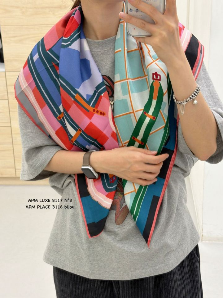 N3韓國東大門代購女裝新品26夏季26春夏休閑推薦圍巾披肩N3圍巾/披肩