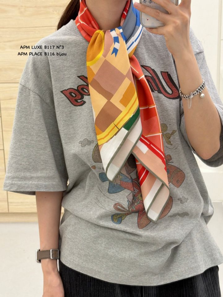 N3韓國東大門代購女裝新品26夏季26春夏休閑推薦圍巾披肩N3圍巾/披肩