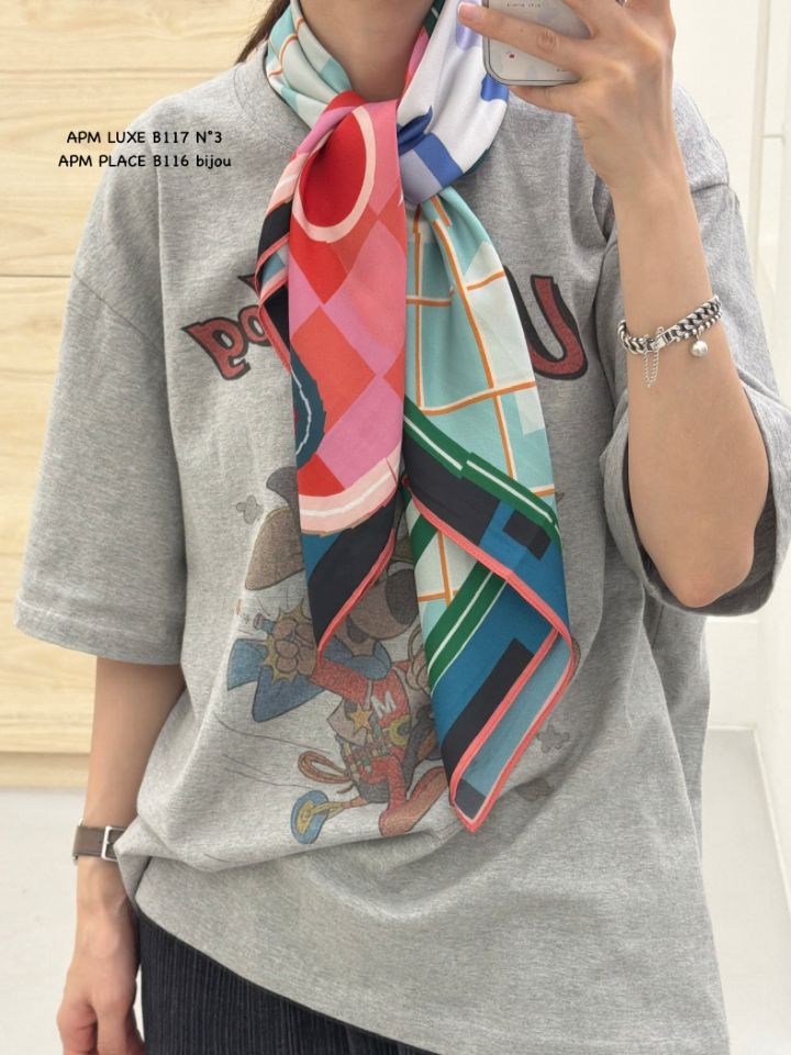 N3韓國東大門代購女裝新品26夏季26春夏休閑推薦圍巾披肩N3圍巾/披肩