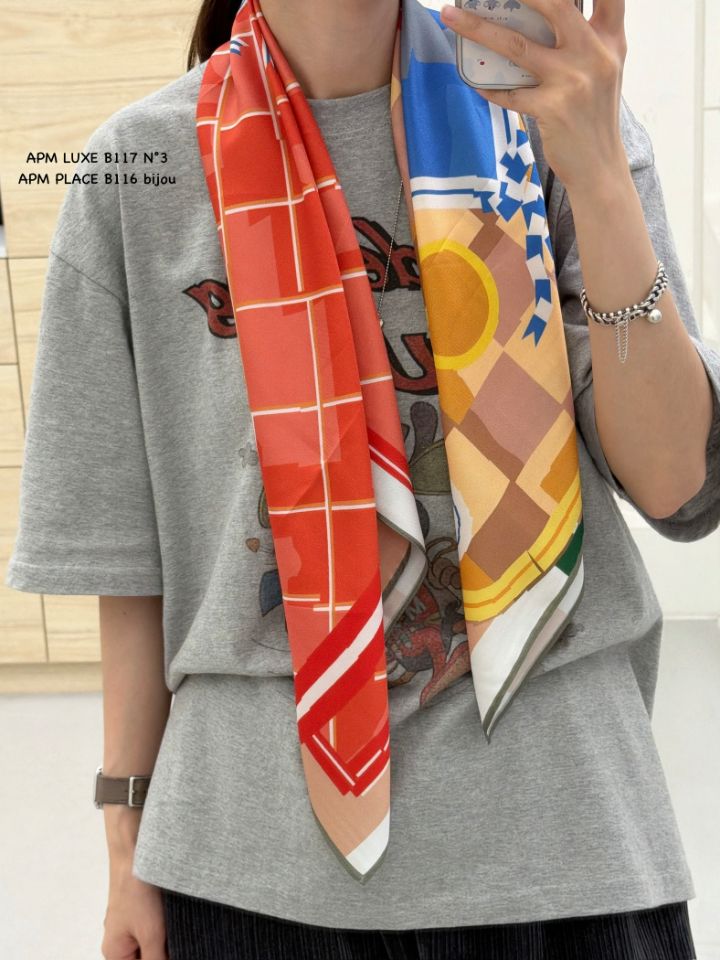 N3韓國東大門代購女裝新品26夏季26春夏休閑推薦圍巾披肩N3圍巾/披肩