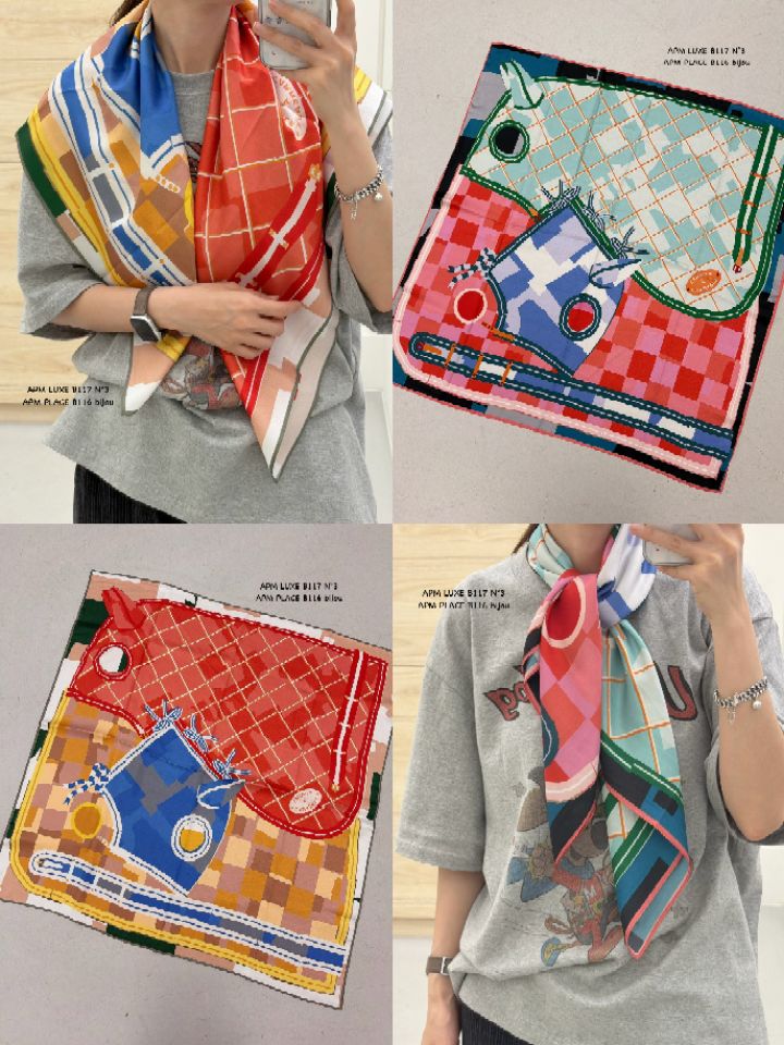 N3韓國東大門代購女裝新品26夏季26春夏休閑推薦圍巾披肩N3圍巾/披肩