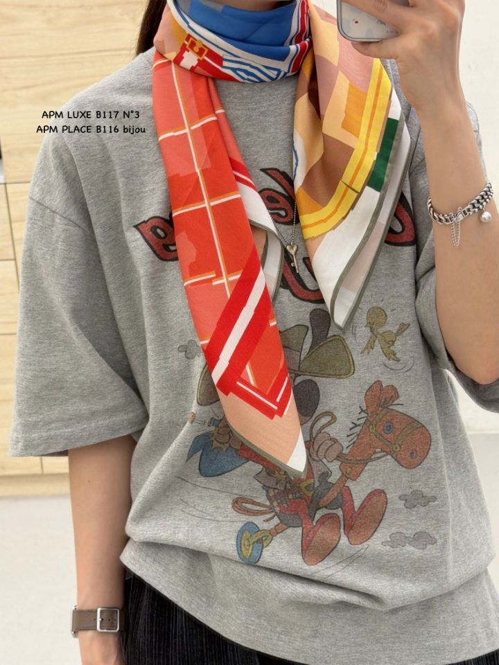 N3韓國東大門代購女裝新品26夏季26春夏休閑推薦圍巾披肩N3圍巾/披肩