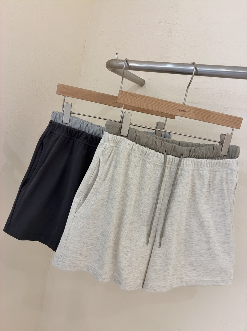 MUSE-P韓國直郵女裝新款26春夏時尚人氣休閑26夏季職業短褲MUSE-P短褲