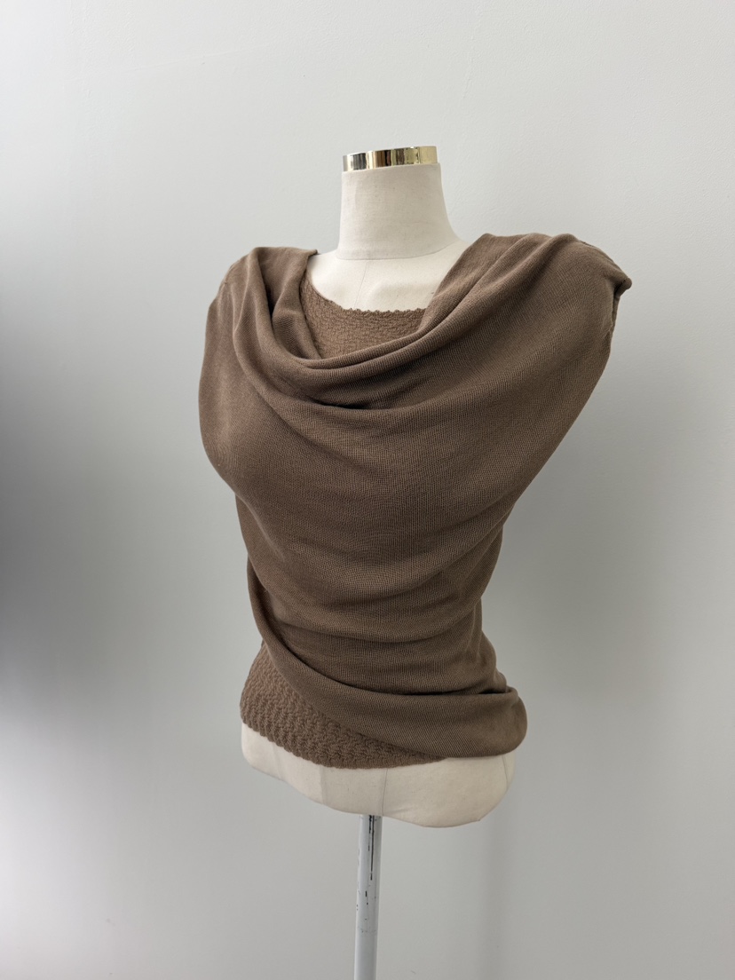 UNA/THE MAY韓國東大門直郵女裝新款職業針織衫天絲多層THEMAY/UNA針織衫圖色1