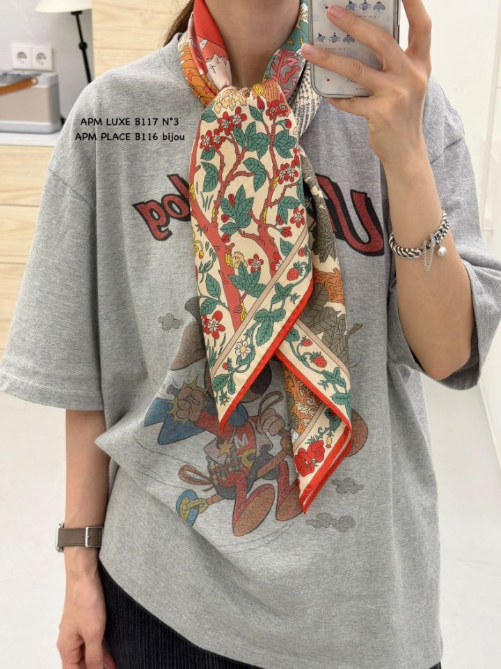 N3韓國直郵實拍女裝新款26春夏職業人氣熱賣休閑圍巾披肩N3圍巾/披肩