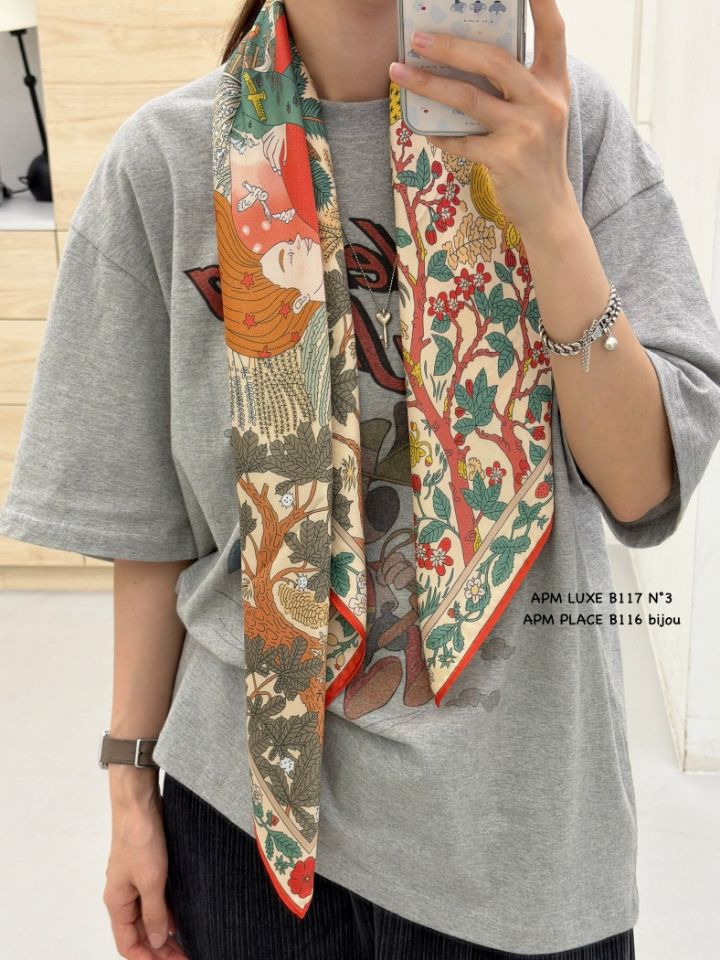 N3韓國直郵實拍女裝新款26春夏職業人氣熱賣休閑圍巾披肩N3圍巾/披肩