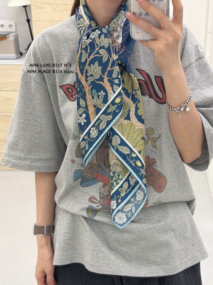 N3韓國直郵實拍女裝新款26春夏職業人氣熱賣休閑圍巾披肩N3圍巾/披肩