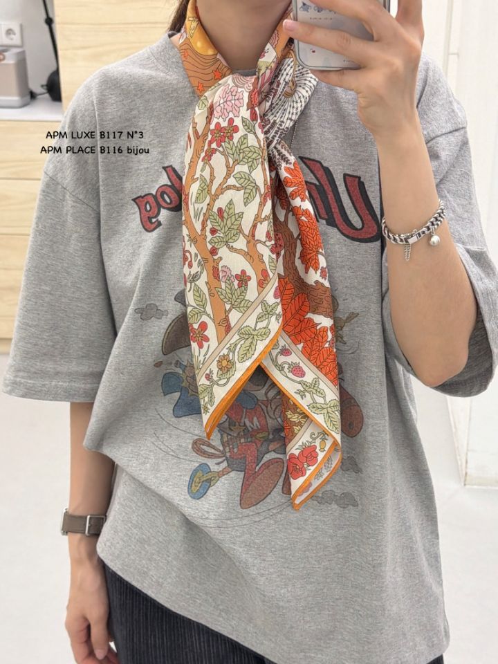 N3韓國直郵實拍女裝新款26春夏職業人氣熱賣休閑圍巾披肩N3圍巾/披肩