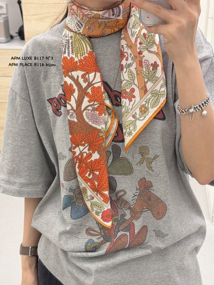 N3韓國直郵實拍女裝新款26春夏職業人氣熱賣休閑圍巾披肩N3圍巾/披肩