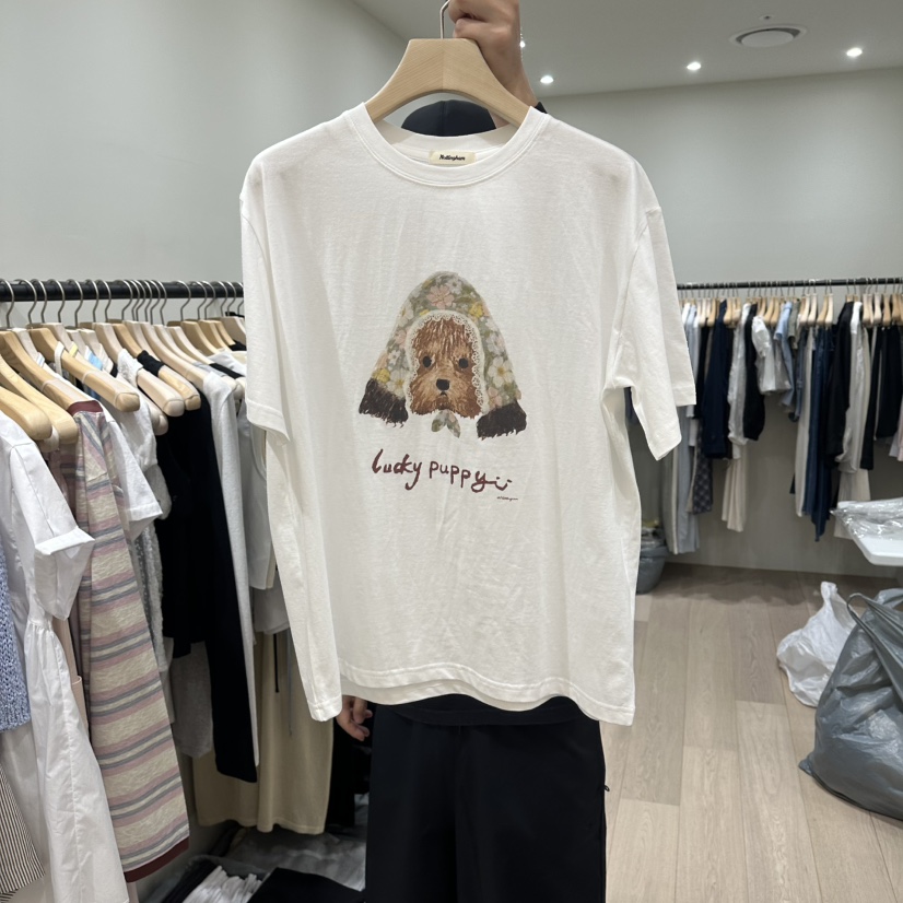 NOTTINGHAM/AVECNOUS/MODEST韓國代購女士新品時尚推薦T恤NOTTINGHAM/AVECNOUS/MODESTT恤圖色1