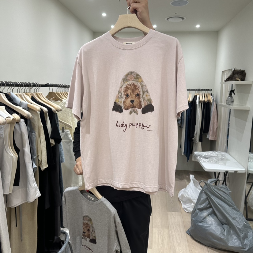 NOTTINGHAM/AVECNOUS/MODEST韓國代購女士新品時尚推薦T恤NOTTINGHAM/AVECNOUS/MODESTT恤圖色3