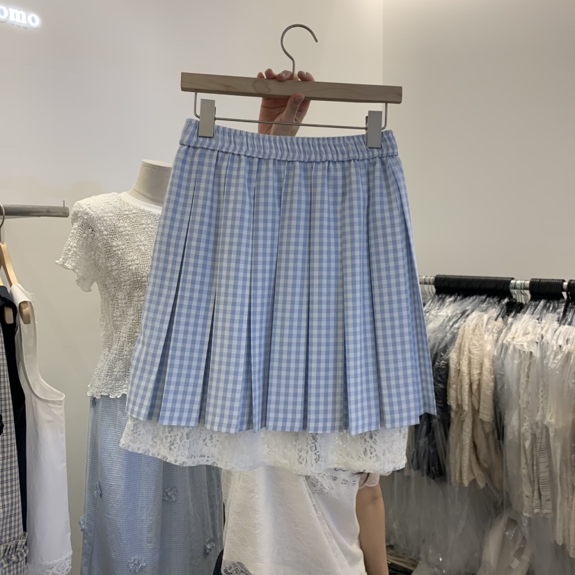 TAN&amp;COMO韓國代購女士新品26春夏人氣26夏季半身裙中短裙tan-COMO半身裙/中短裙