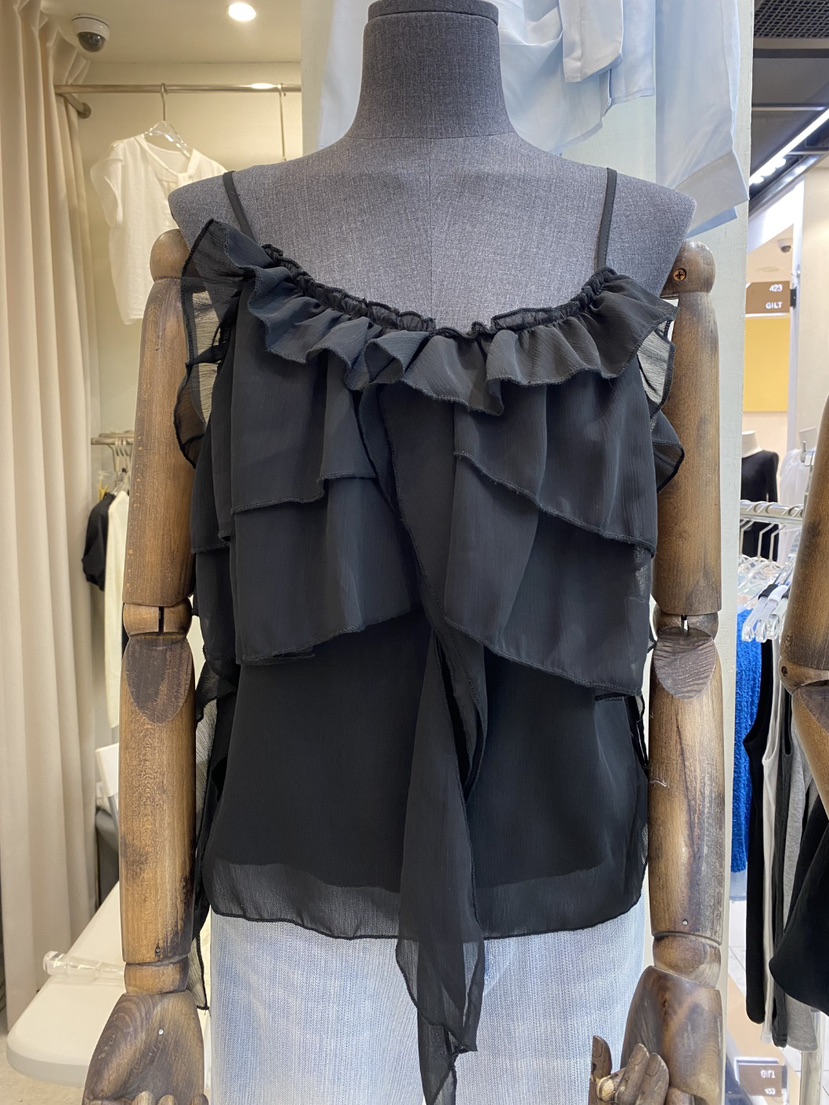 BLACK BIJOU韓國直郵實拍女裝新品人氣26春夏襯衫蕾絲衫BLACK BIJOU襯衫/蕾絲衫