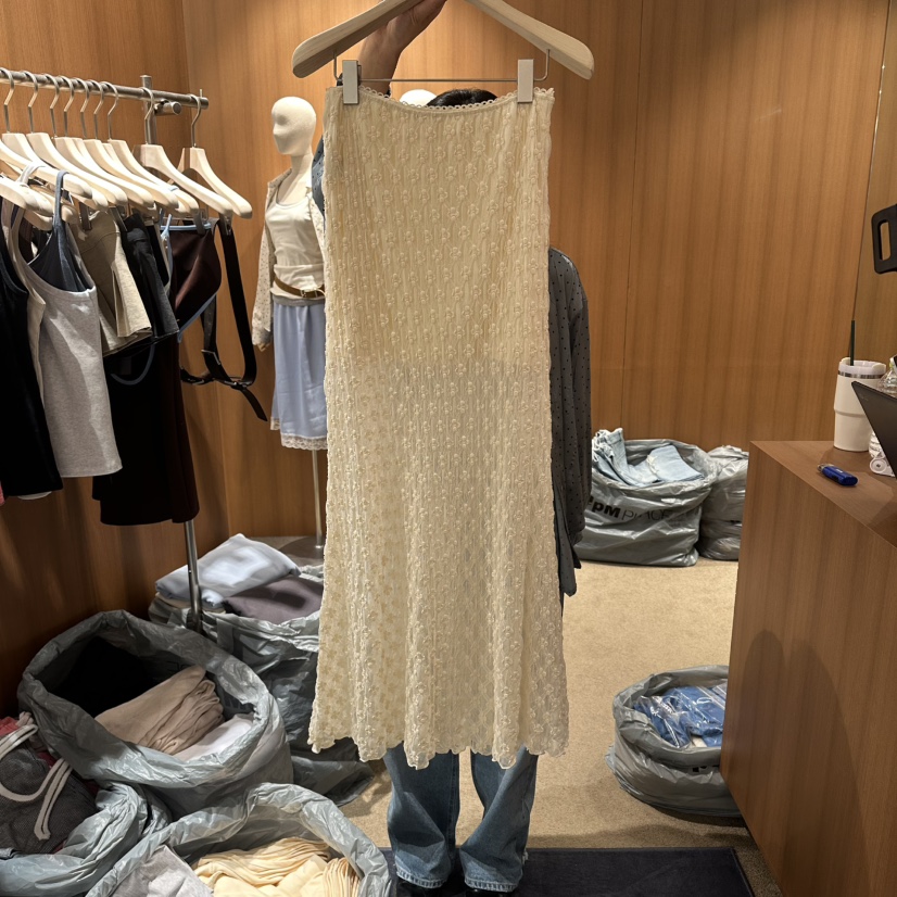 REPERTORY東大門實拍女裝新品人氣真品職業熱賣時尚休閑長裙REPERTORY長裙