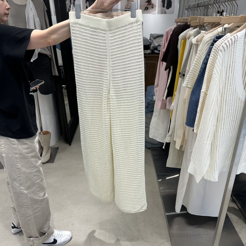 ACKER韓國東大門代購女裝新品推薦26夏季人氣休閑休閑褲網眼ACKER休閑褲